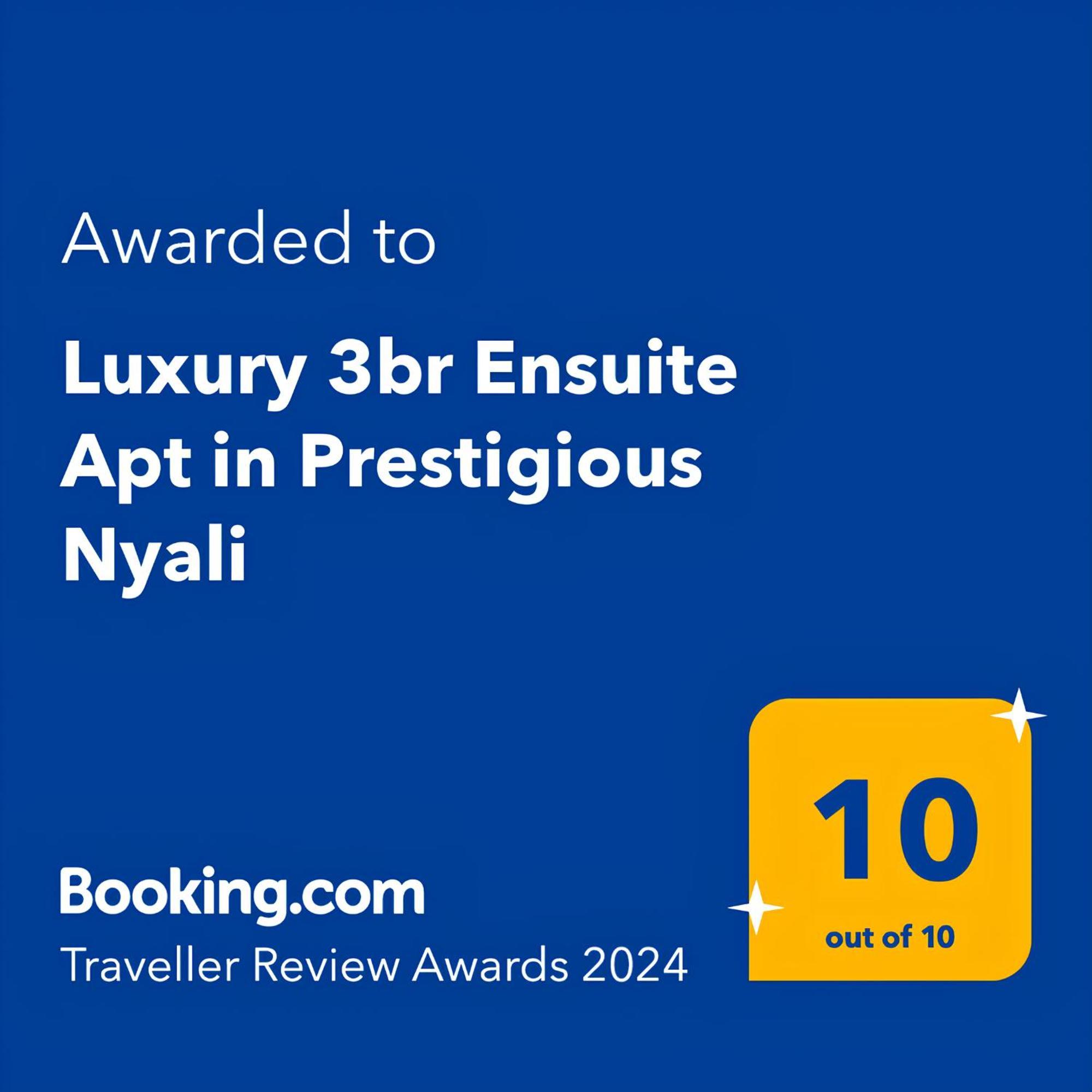 Luxury 3Br Ensuite Apt In Prestigious Nyali 몸바사 외부 사진